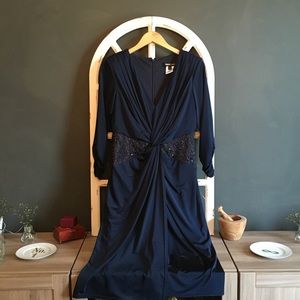 Tadashi Shoji Navy Cocktail Dress